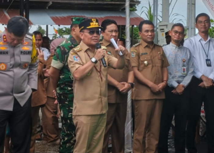 Gubernur Launching Kampung UMKM Misik di Kalampangan Palangka Raya