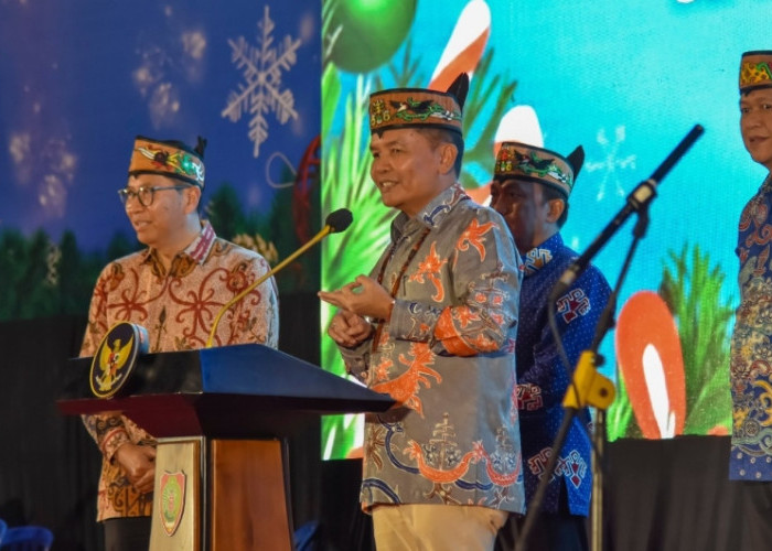 Gubernur Hadiri Perayaan Natal KKD Dusmala Tebama di Palangka Raya