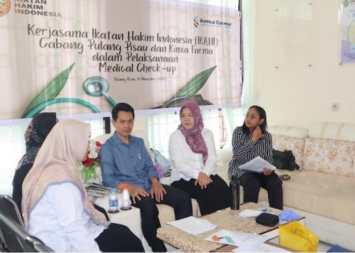 IKAHI Pulang Pisau Gelar Medical Check Up Hakim, Wujudkan Peradilan Sehat dan Berkualitas