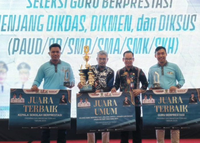 Borong Juara! Guru & Kepala Sekolah Palangka Raya Bikin Sejarah di Ajang Kalteng 2025