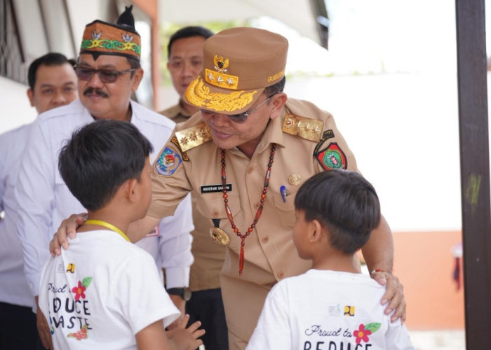Gubernur Agustiar Sabran Hibahkan 20 Hektare Lahan untuk Sekolah Garuda di Kobar