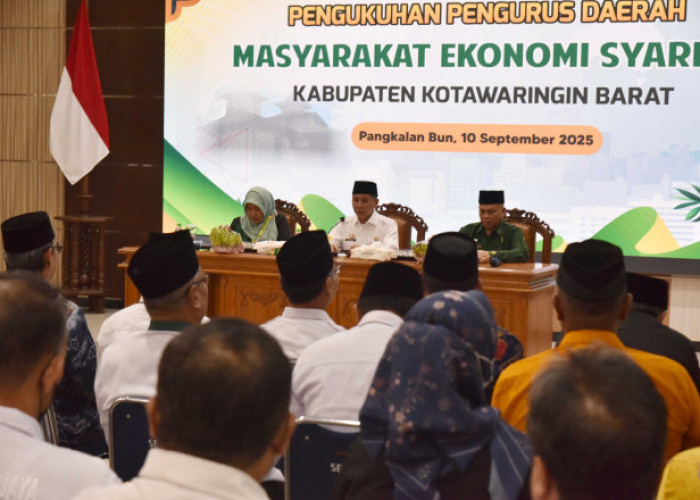 Pengurus MES Kobar 2025–2030 Resmi Dilantik, Diharapkan Jadi Lokomotif Ekonomi Syariah