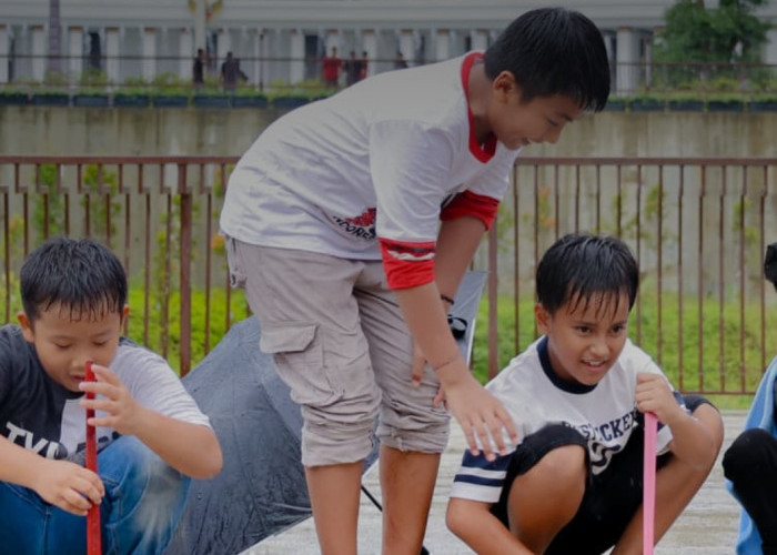 Permainan Tradisional Warnai Pergantian Tahun di IKN, Warga Bernostalgia