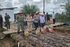 Gubernur dan Kapolda Ikuti Tanam Jagung Serentak Polri