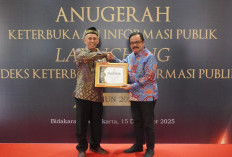 Pemprov Kalteng Raih Predikat Informatif untuk Keempat Kalinya di Anugerah KIP 2025