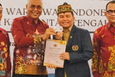 Gubernur Agustiar Sabran Terima Anugerah Anggota Kehormatan PWI, Diapresiasi Konsisten Bangun Pers