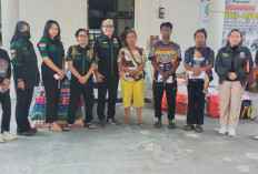 Gerdayak Ringankan Beban Korban Kebakaran di Mandawai